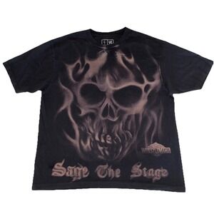 Cactus Jack x WWE‎ T Shirt XL Sage The Stage Wrestlemania 41 Las Vegas NEW *spot